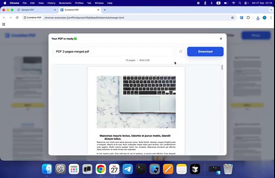 How To Merge PDF files