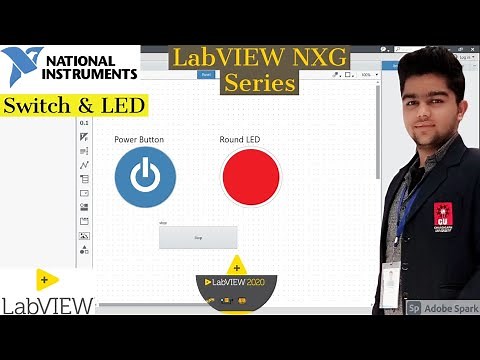 LabVIEW NXG Series| Tutorial 1: Switch & LED | Labview NXG 2020
