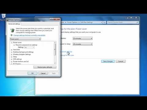 How to Adjust the Power Options on Your Windows 7 Computer