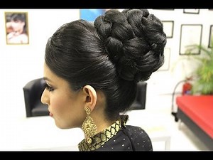 TUTORIAL: Indian Bridal Hairstyle