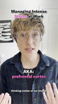 Managing Intense Stress at Work