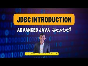 JDBC in telugu | Adv Java Part - 2 | Telugu web Guru