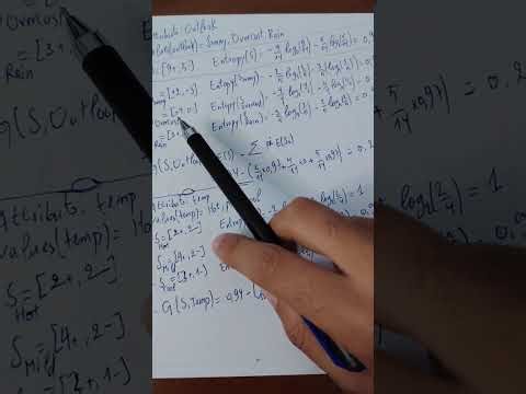 Decision Tree ID3 algorithm example
