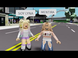 ME CONVIERTO EN UNA LYNA FALSA EN BROOKHAVEN ROBLOX!