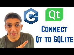 QT C++ GUI Tutorial - How to connect Qt to SQLite