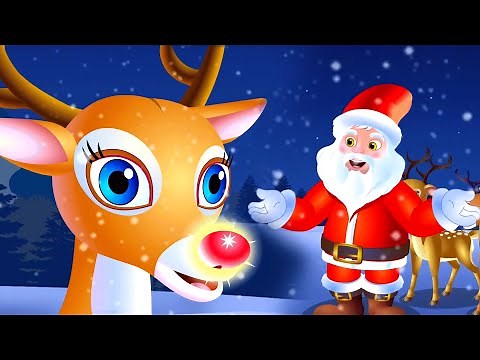 Rudolph the Red Nosed Reindeer | Christmas Song For Kids | Merry Christmas