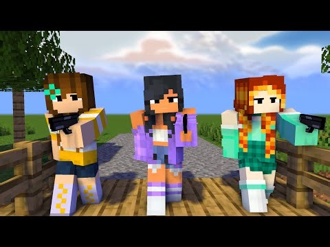 APHMAU CREW COUPLE DANCE FIRST MEET | SHUFFLE DANCE | KIM,APHMAU, MACNCHEESEP1Z -MINECRAFT ANIMATION
