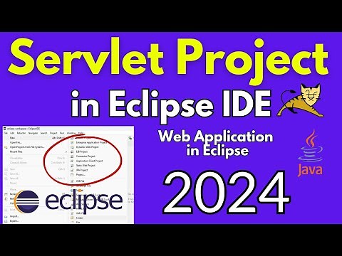 Servlet Program using Eclipse [2024] | Simple Servlet using Tomcat 11 and Latest Eclipse