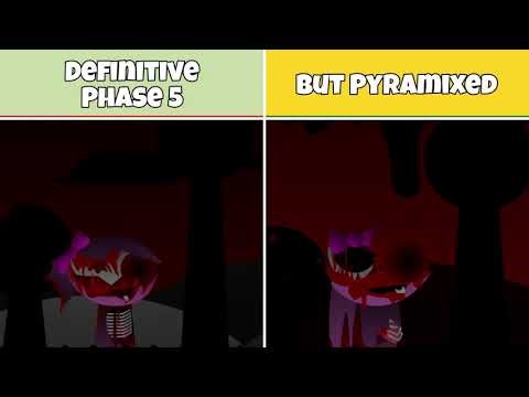 Incredibox Sprunki - Definitive Phase 5 vs. Definitive Phase 5 but Pyramixed