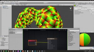 Experimenting with ways to do a stylized tree shader