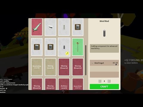 How to make STEEL ROD Islands - Roblox