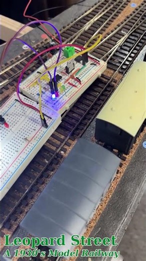 Home Made DCC function Decoder #arduino #dcc #modelrailroad