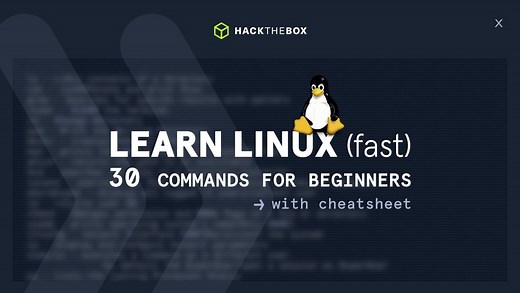 Learn Linux (fast): 30 commands for beginners (with cheat sheet)