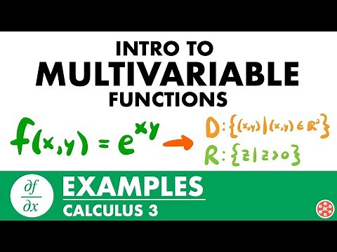 Intro to Multivariable Functions Examples | Calculus 3 - JK Math