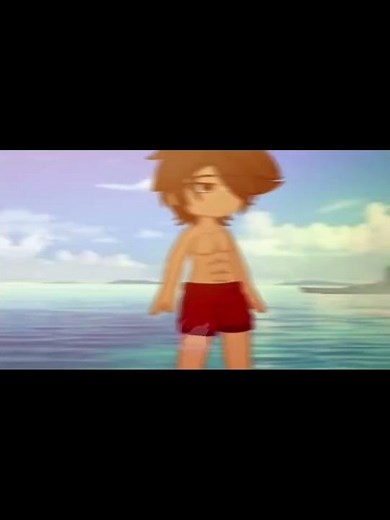 || Aphmau & Friends Beach day || Aphmau x Aaron || Gacha meme/trend || Aarmau ||