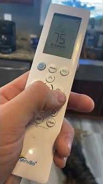 Using The Remote Control - Senville Mini Split LETO