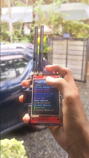 ESP32 Marauder Demo — Wireless Recon Tool