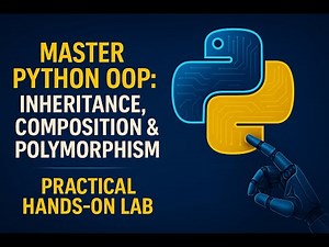 Master Python OOP: Inheritance, Composition & Polymorphism | Practical Hands-On Lab