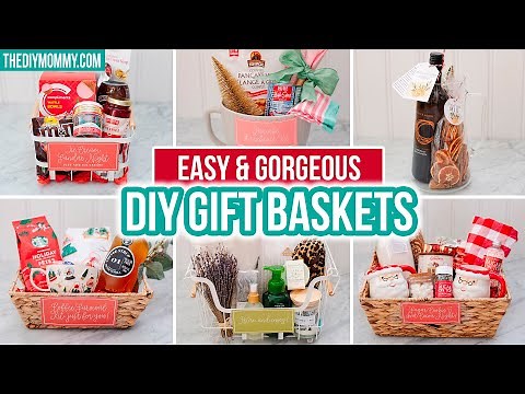 How to make gift baskets to WOW everyone on your list! | The DIY Mommy