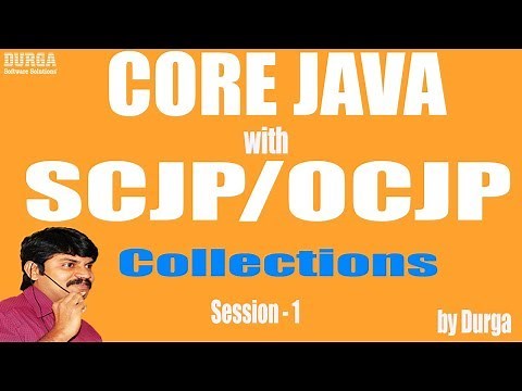 Core Java With OCJP/SCJP: Collections Part-1 || Introduction