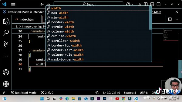 Create Modern Website Design with HTML & CSS