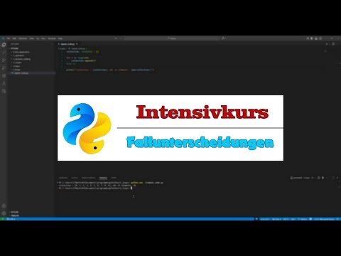Intensivkurs Python Programmierung 🐍 - Fallunterscheidungen | ITWorks4U