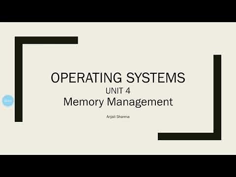 Part 1 | Introduction to Memory Management | OS | Operating systems Tutorials |