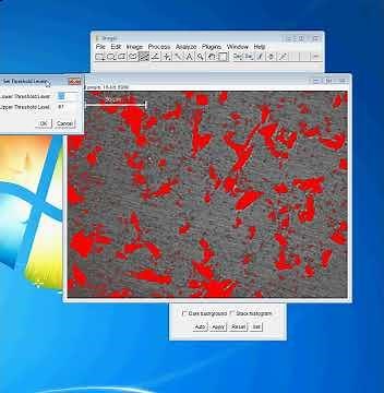 Area Fraction using ImageJ