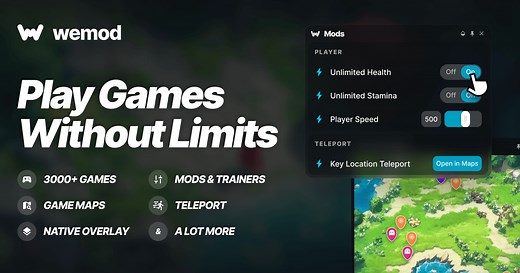 Get Cheats for Rec Room with WeMod, the Ultimate PC Game Modding App