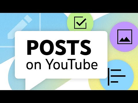 YouTube Posts