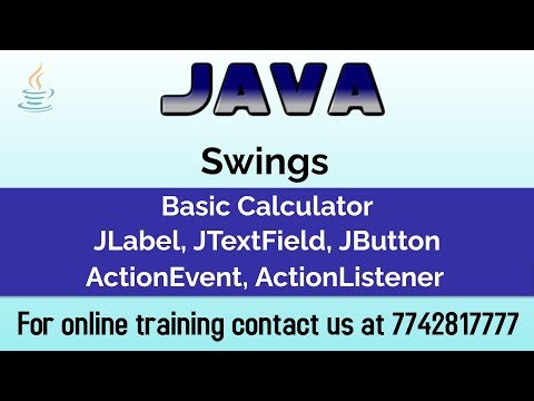 Basic Calculator in Java using Swing | Create GUI Calculator