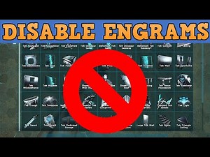How to Disable Engrams on your Ark Survival Evolved Server