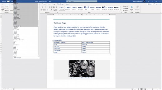 Using Undo and Redo in Word- Instructions - TeachUcomp, Inc.