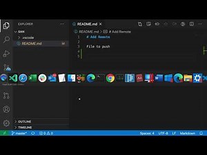 VS Code tips — Adding a git remote