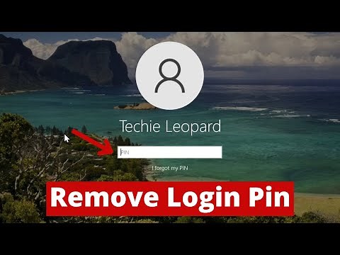 How to Remove PIN from Windows 10 | Easy Guide