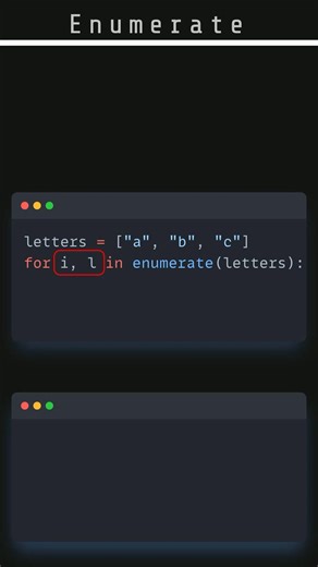 What is Enumerate in Python #datascience #pythonforbeginners #pythontutorial | Thom Code