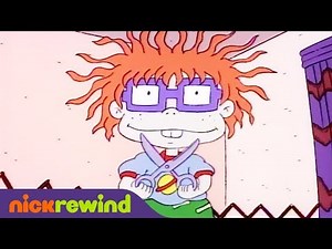 Chuckie Cuts Chaz's Hair | Rugrats | Nicktoons
