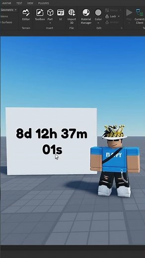 HOW TO MAKE A LIVE COUNTDOWN | Roblox Studio Tutorial