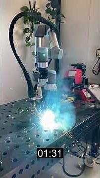 Cobot programming + welding in under 2,5 minute using WeCobot's plug-and-play kit