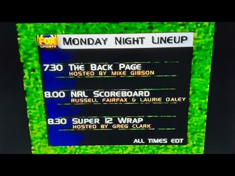 Fox Sports Australia Promo 2001
