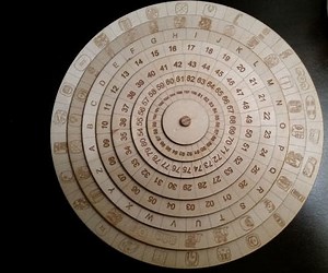 Mexican Mayan Cipher Wheel