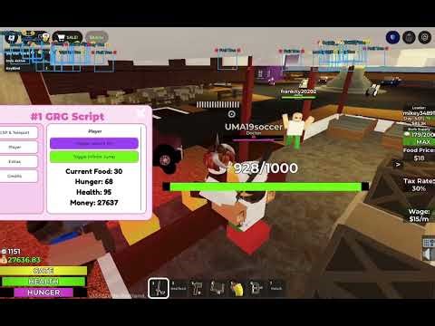 GRG Roblox Script (Generic Roleplay Gaem) Autofarm