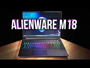 Alienware M18 Unboxing Review Cutdown! 10+ Games, Undervolt, Overclock, Display Test, and More!