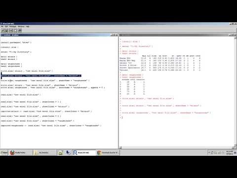 51 how to read and write excel files with the xlsx package in r