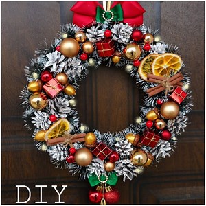 1.2M views · 7.7K reactions | How to make a holiday wreath | MetDaan DIY | Facebook