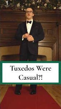 Is Black Tie Actually Casual?