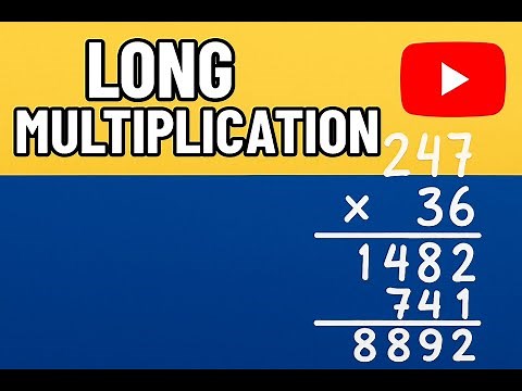 Long Multiplication Made Easy – Step-by-Step for Students