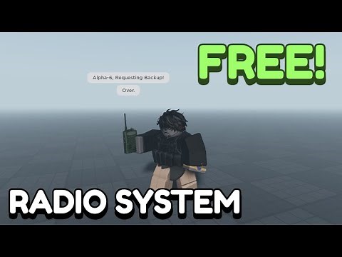 FREE | Radio System - Roblox Studio