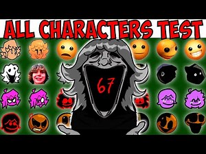 ALL CHARACTERS TEST | FNF Character Test | Gameplay VS Playground