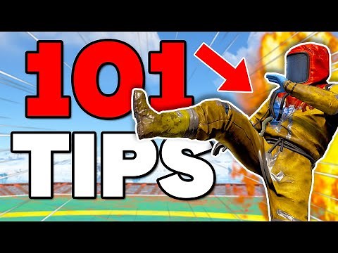 101 Tips & Tricks to INSTANTLY IMPROVE at Rust - Ultimate Rust Guide